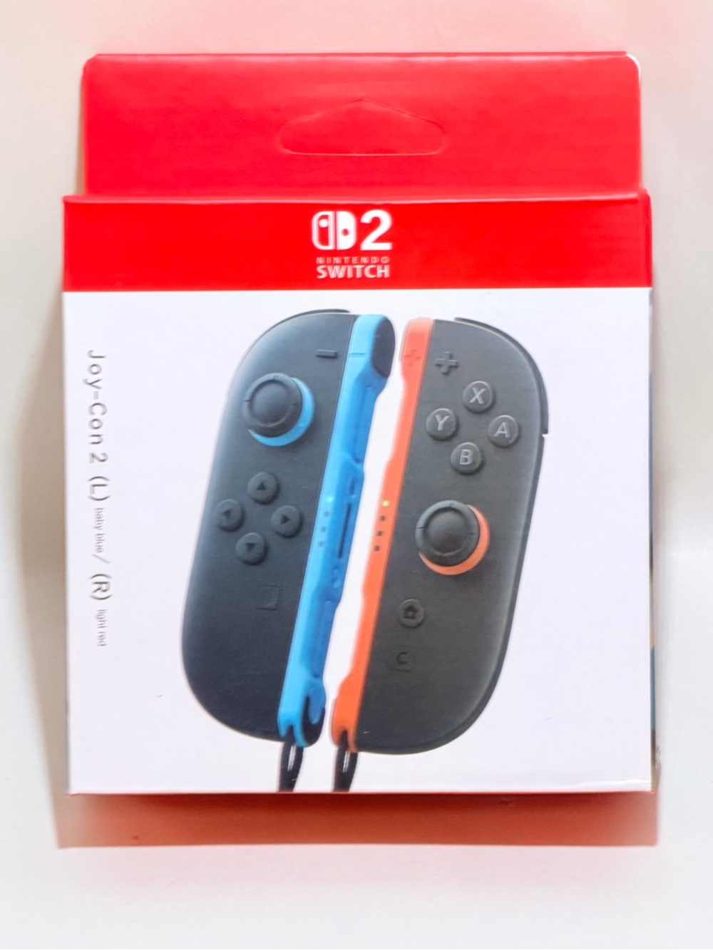 Nintendo Joy-Con 2 Controller Set - Black with Blue & Orange Accents